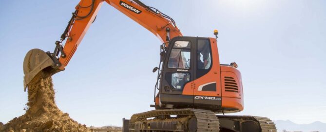 Doosan’s new DX140LC/LCR-5 excavators boast power control, several design improvements